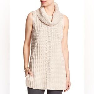 Banana Republic Cream Cowl Neck Sweater